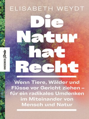 cover image of Die Natur hat Recht